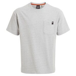 Craghoppers Mens Wakefield Workwear Pocket T-Shirt / Soft Grey Marl